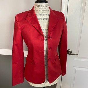 Anne Klein Ladies Blazer Jacket Bold Coral 2p